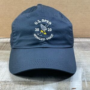 US Open 2020 Winged Foot Lexus Blue Navy Golf Classic Cut SnapBack Mens Hat Cap